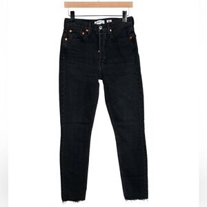 REDONE Black High-Rise Skinny Women’s Jeans
